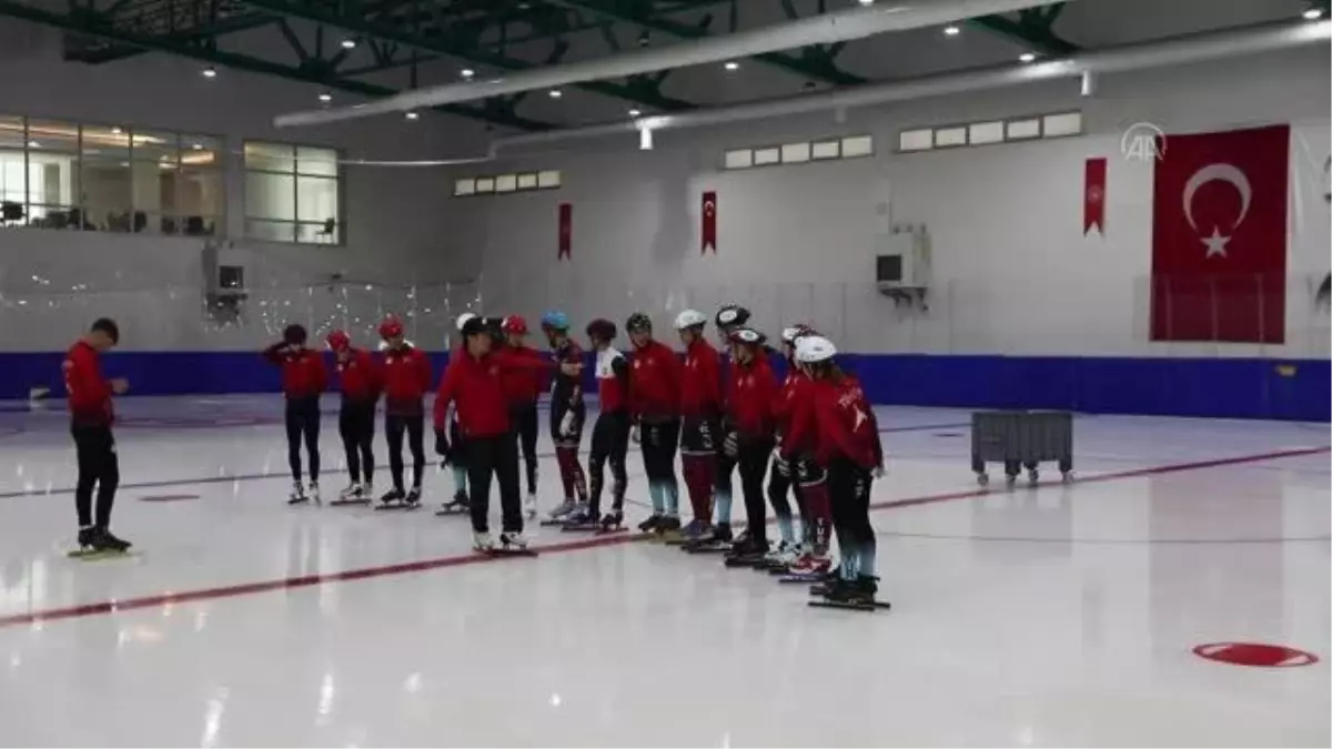 Short Track Milli Takım sporcuları kampa girdi