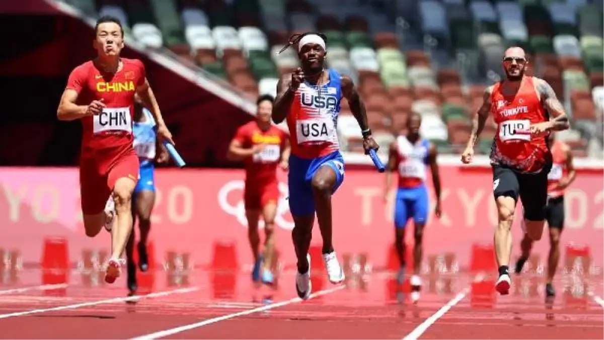 Türk Milli Takımı, erkekler 4x100 metre yarışında elendi