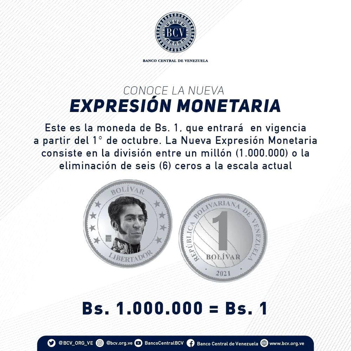 Venezuela para biriminden 6 sıfırı atıyor