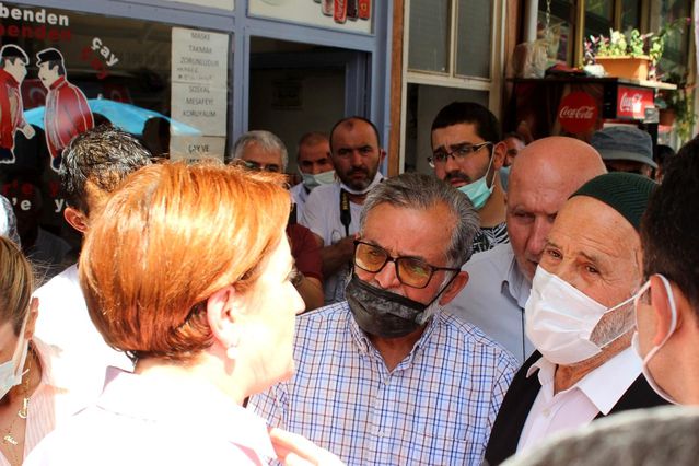 Vatandaşla tartışan Akşener küplere bindi: Hakkımı helal etmiyorum, haram olsun hepinize Vatandaşla tartışan Akşener küplere bindi: Hakkımı helal etmiyorum, haram olsun hepinize