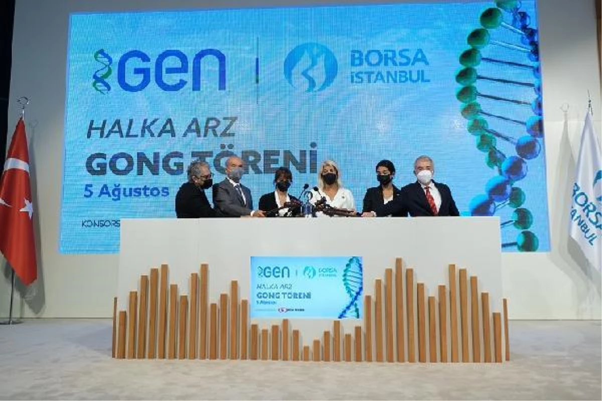 Borsa İstanbul\'da gong GEN için çaldı