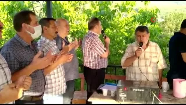 Erzin'de 3 mahalle birleşerek yağmur duası yaptı