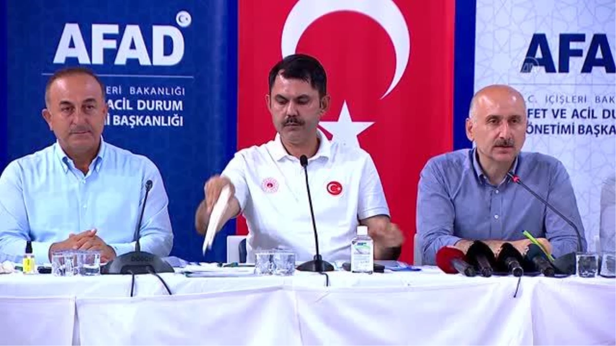 Son dakika haberleri... Dışişleri Bakanı Çavuşoğlu, Manavgat AFAD Koordinasyon Merkezi\'nde konuştu Açıklaması
