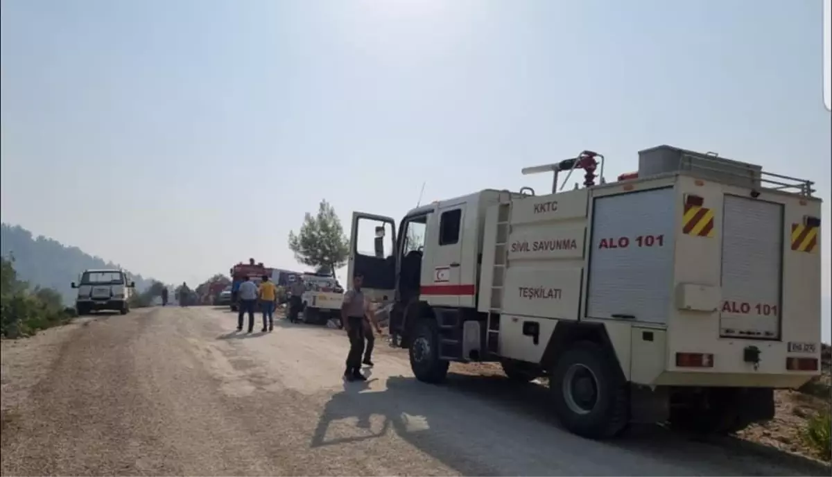 Son dakika haber: Kuzey Kıbrıs Türk Kızılayı, Türkiye\'de yangın söndürme çalışmalarına destek oluyor