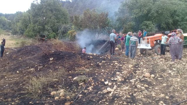 Son dakika haberi... Ağaçlık alanda çıkan yangınlar vatandaşlarca söndürüldü