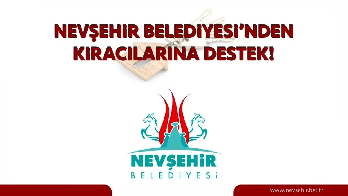 Nevşehir Belediyesi\'nden kiracılarına destek