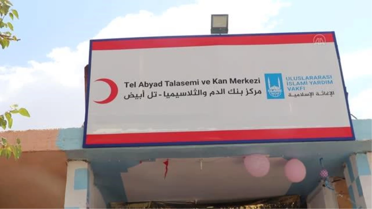 TEL ABYAD - Uluslararası İslami Yardım Vakfı, Talasemi ve kan merkezi açtı