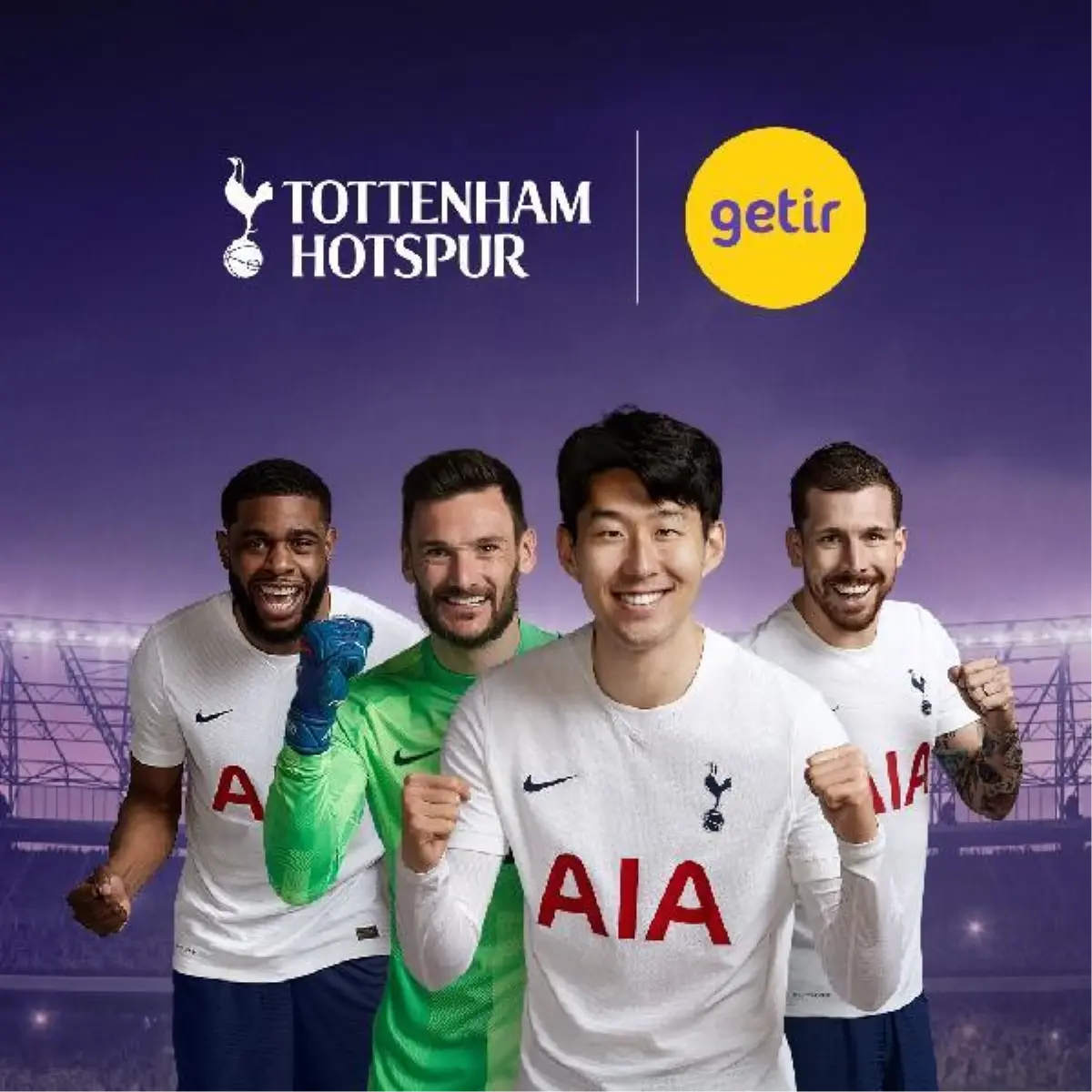 Tottenham Hotspur\'un resmi sponsoru \'Getir\' oldu