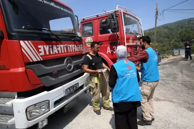 Türkiye Vakfı, Manavgat’ta evleri yanan ailelere beyaz eşya