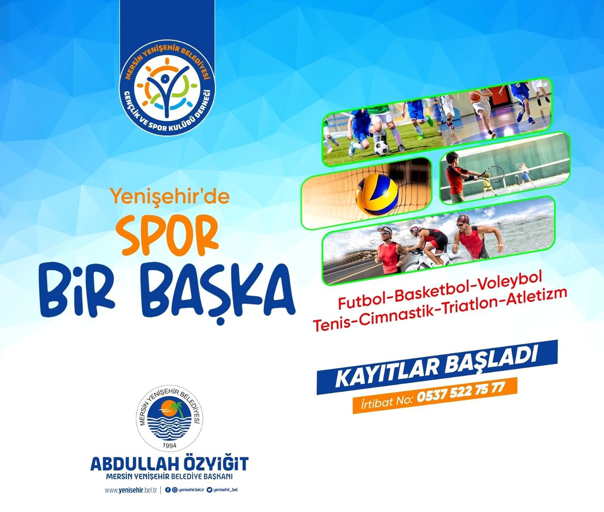 Yenişehir Belediyesi\'nin spor kurslarına kayıtlar devam ediyor