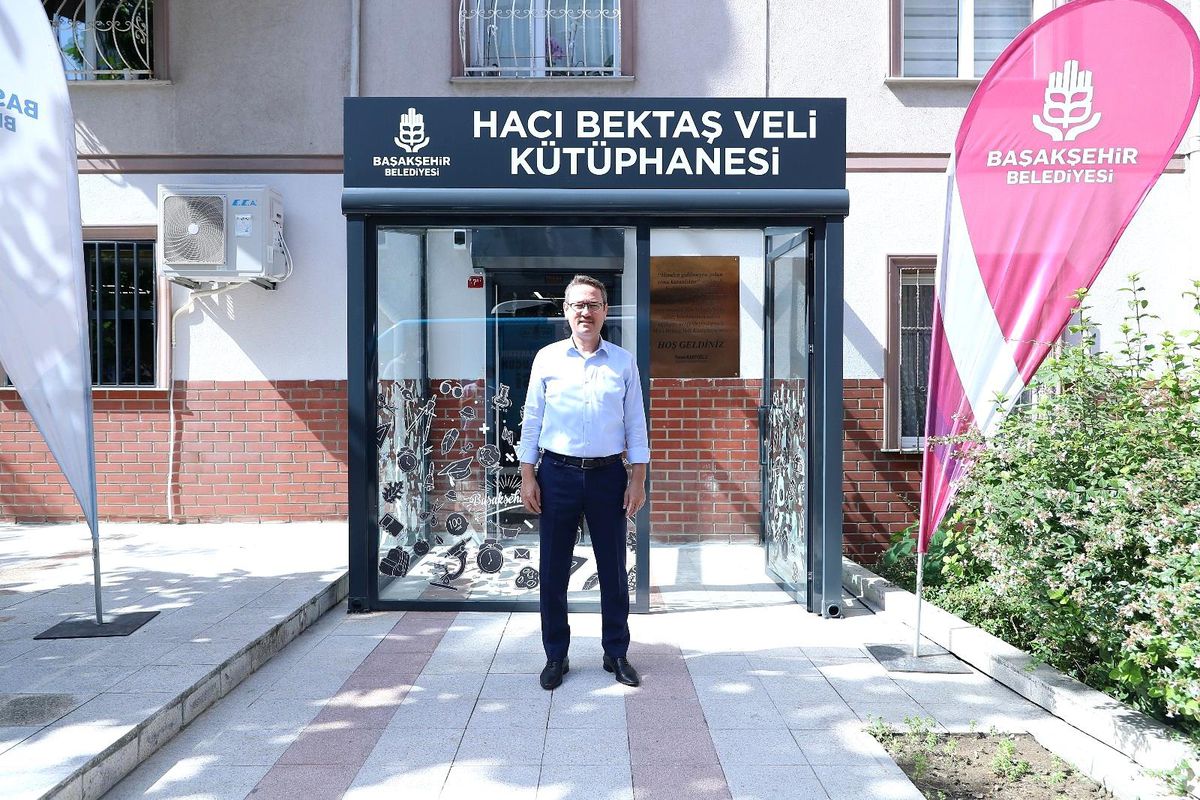 Başakşehir\'e Hacı Bektaş Veli Kütüphanesi