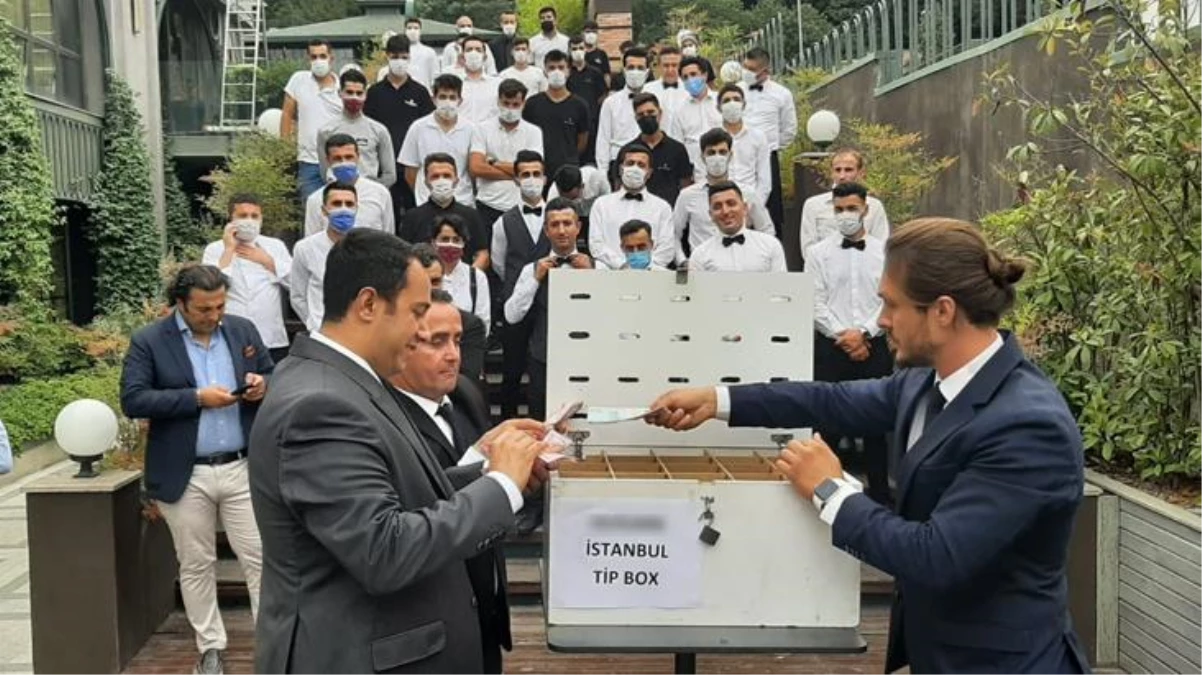 Ortaköy\'de bulunan bir restoranın çalışanları bir aylık bahşişlerini yangın bölgesine gönderdi