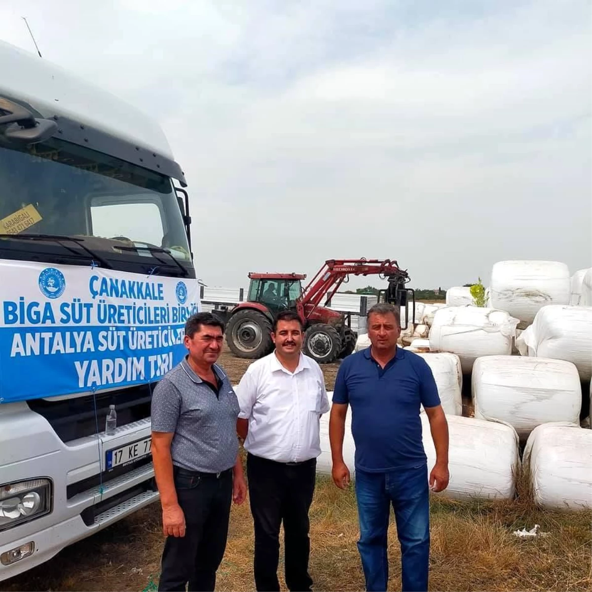 Biga Süt Birliği, afet bölgesine 2 tır yardım gönderdi