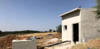 Köylerde su deposu yapım çalışmaları