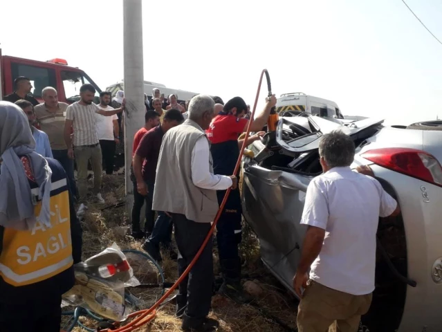 Son dakika haber... Mardin'de otomobil şarampole yuvarlandı, 1 kişi hayatını kaybetti