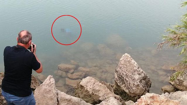 Nehirde cansız beden bulan vatandaşlar ekiplere haber verdi