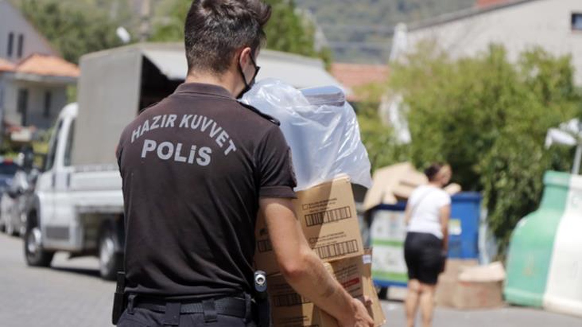 Orman yangını felaketinden etkilenen bölgelere 72,5 milyon lira nakdi yardım gönderildi