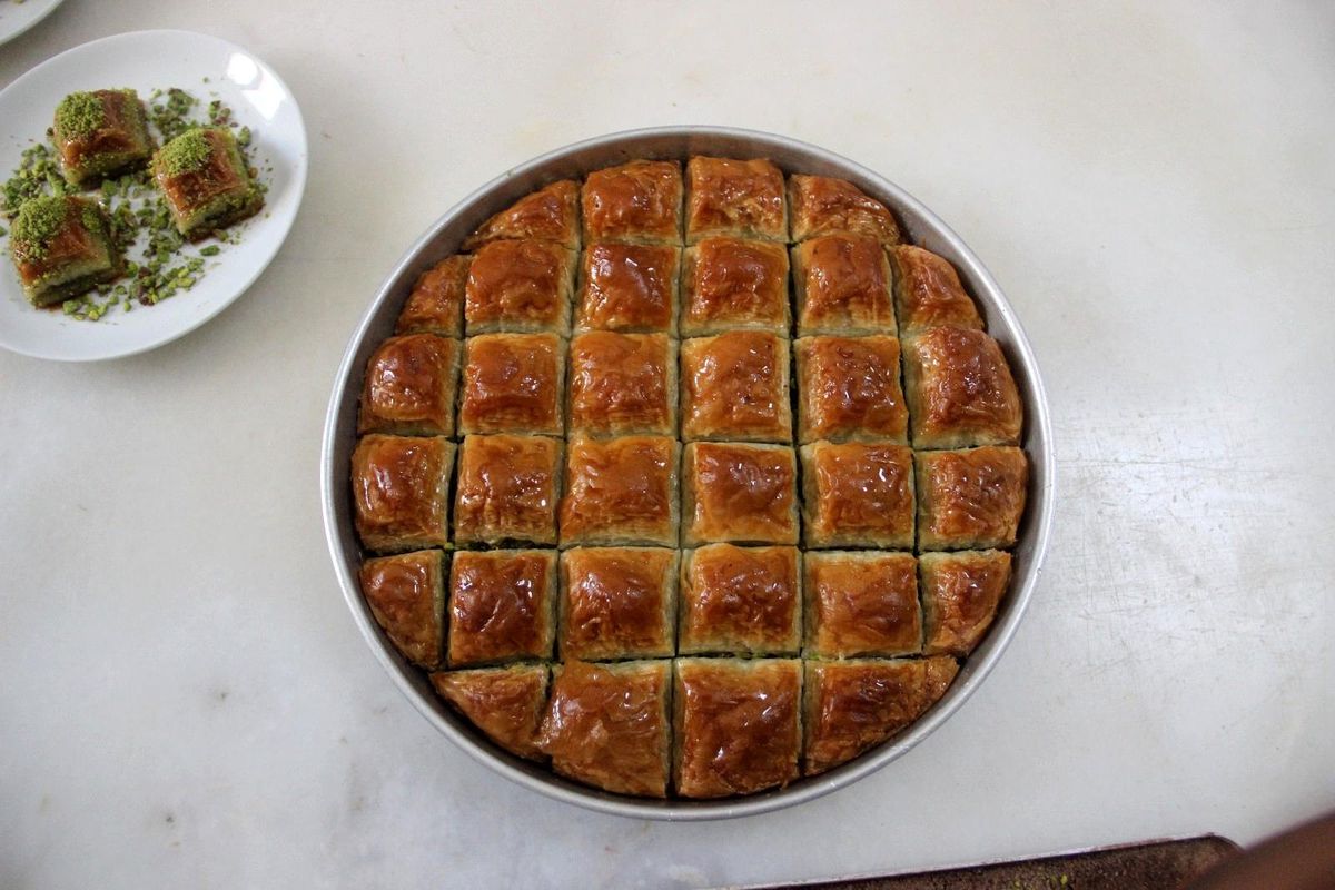 Tatlı severlerin yeni trendi vegan baklava