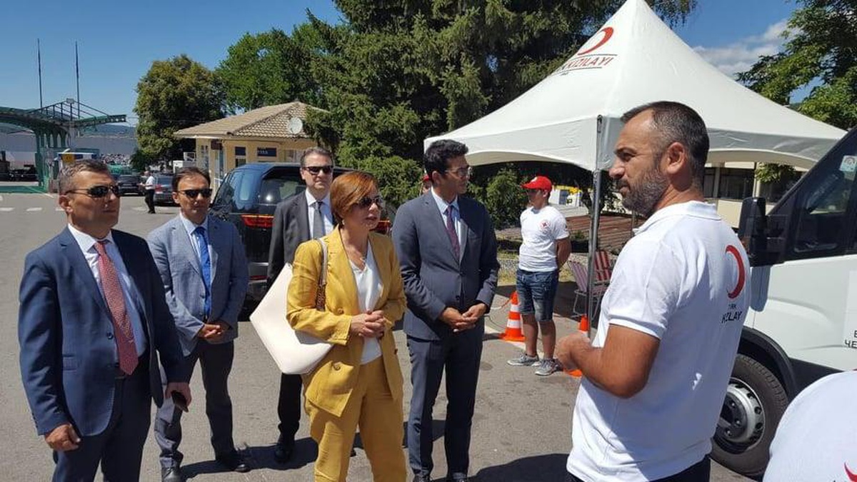 Türk Kızılay, Bulgar Kızılhaçı ile "Güvenli Yol Projesi"ni başlattı