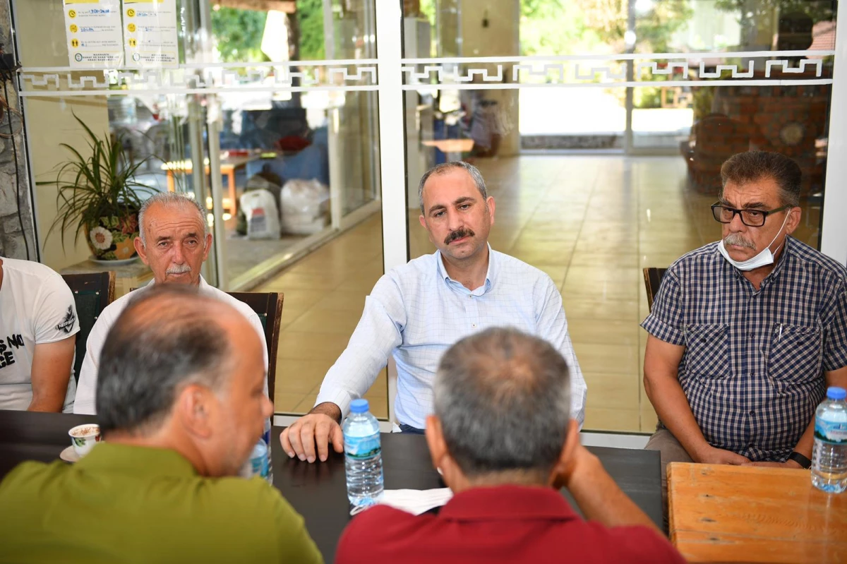 Adalet Bakanı Gül: "Yanan yerleri yeşillendireceğiz. Asla ve asla hiçbir yapılaşmaya, imara, orman dışı hiçbir amaca kullandırtmayacağız"