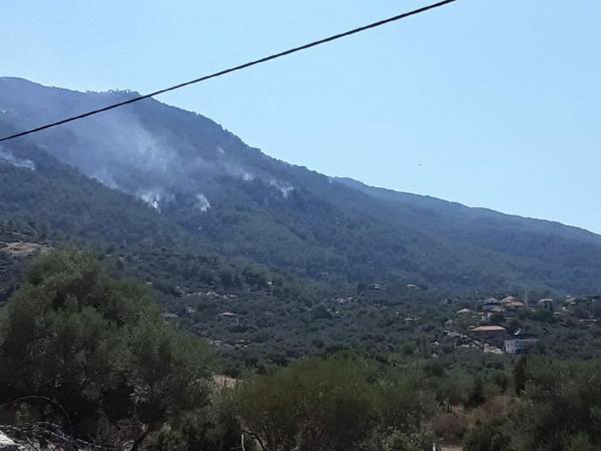 Son dakika: Çine\'deki orman yangınında 3\'üncü gün (2)