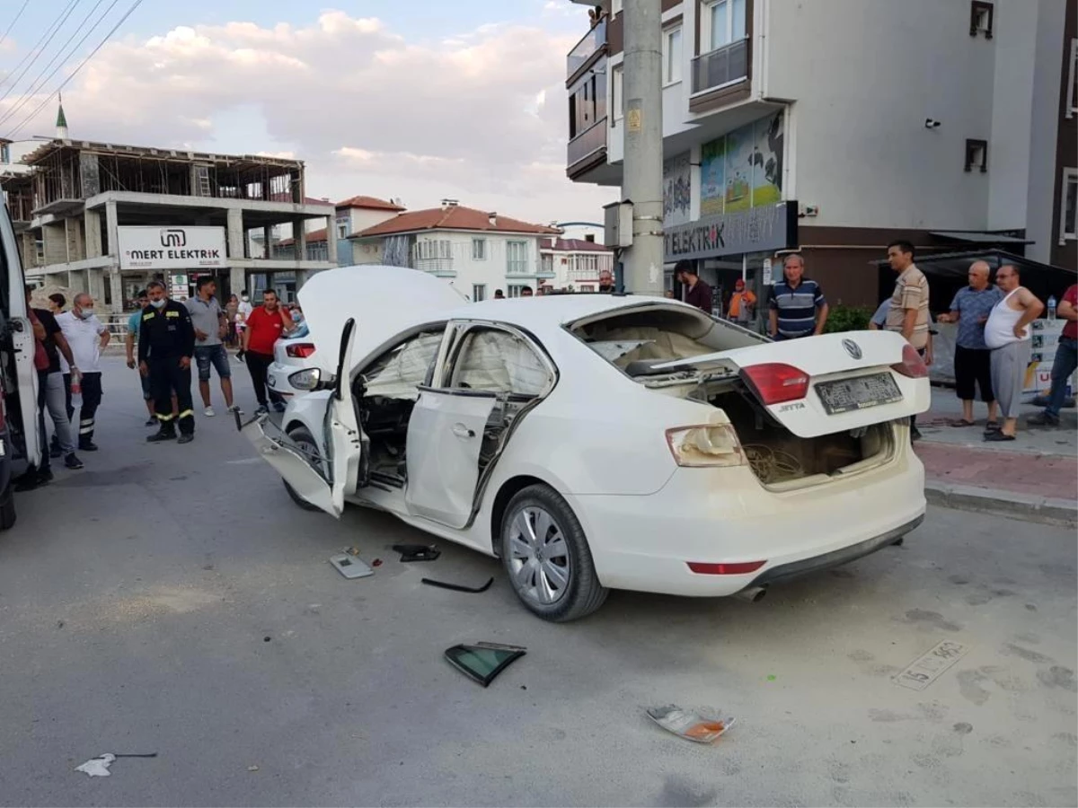 Gaz kaçıran piknik tüpü, sigaranın ateşlenmesiyle bomba gibi patladı