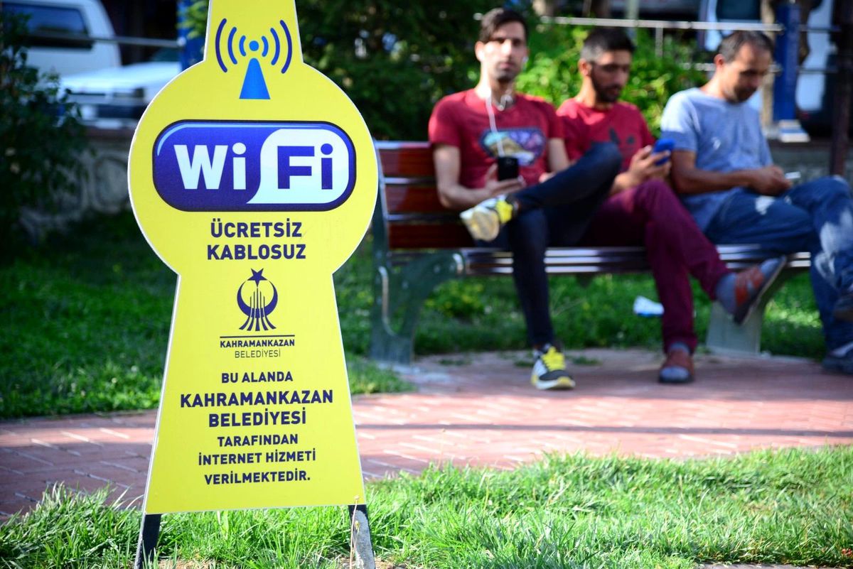 Son Dakika | Kahramankazan parklarında ücretsiz internet