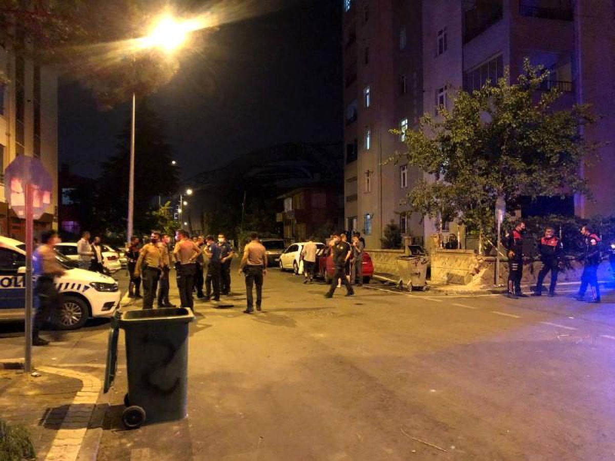 Kayseri\'de taşlı sopalı kavga