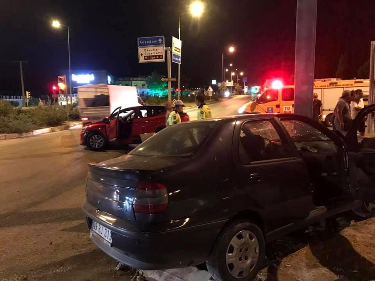Son dakika! Söke\'de trafik kazası: 1 yaralı