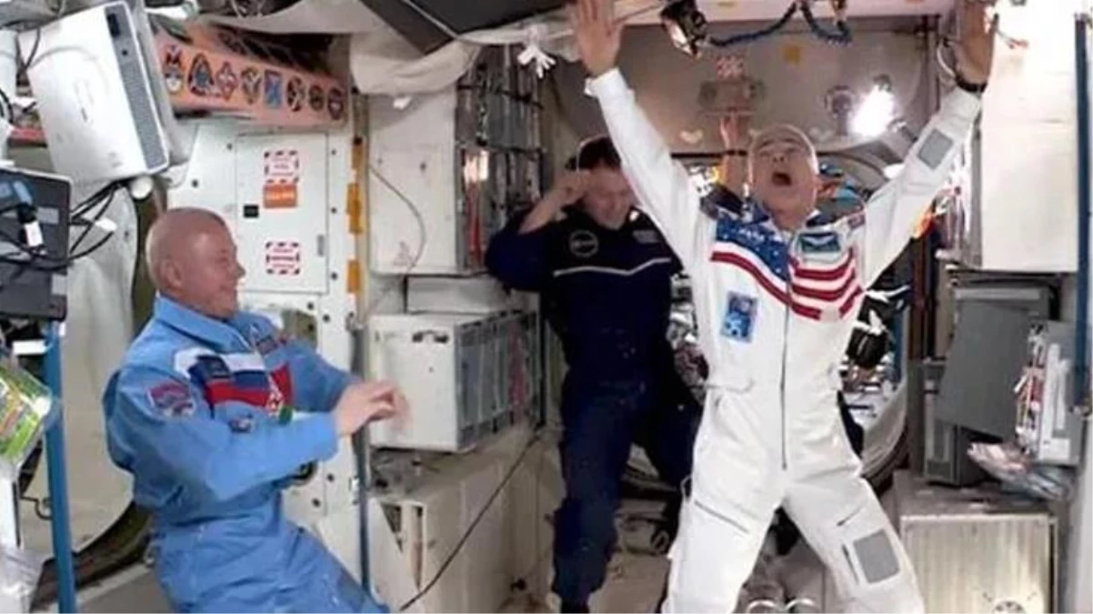 Uluslararası Uzay İstasyonu\'ndan bir ilk! Düzenlenen "uzay oyunları" yarışması kazananı Soyuz Takımı oldu