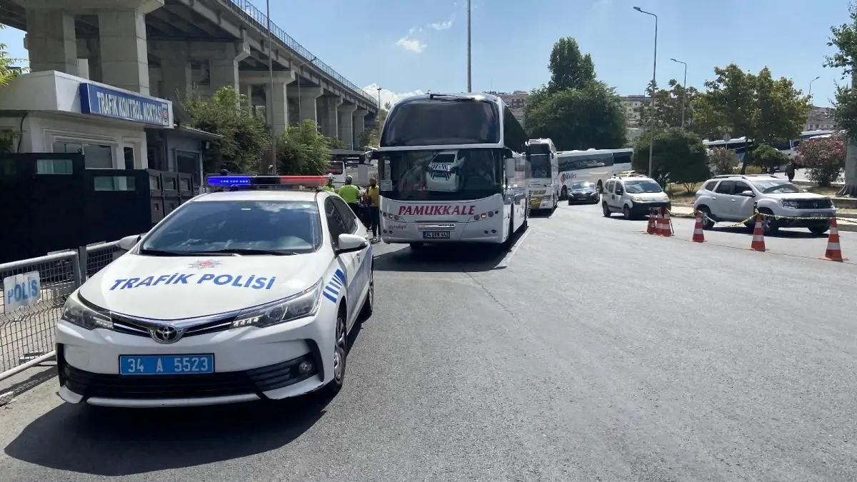 15 Temmuz Demokrasi Otogarı\'nda otobüs denetimi