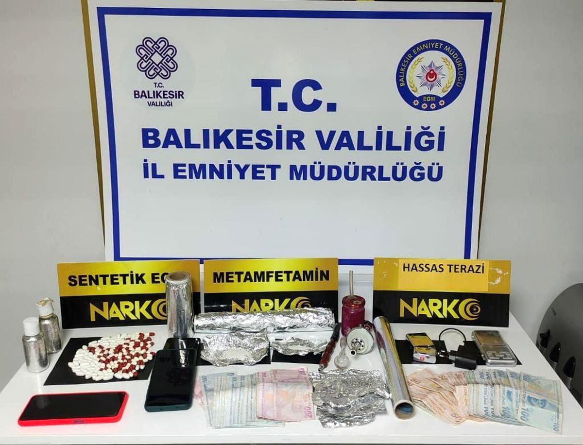 Son dakika haberleri! Balıkesir\'de polisten son 1 haftada 146 şahsa gözaltı