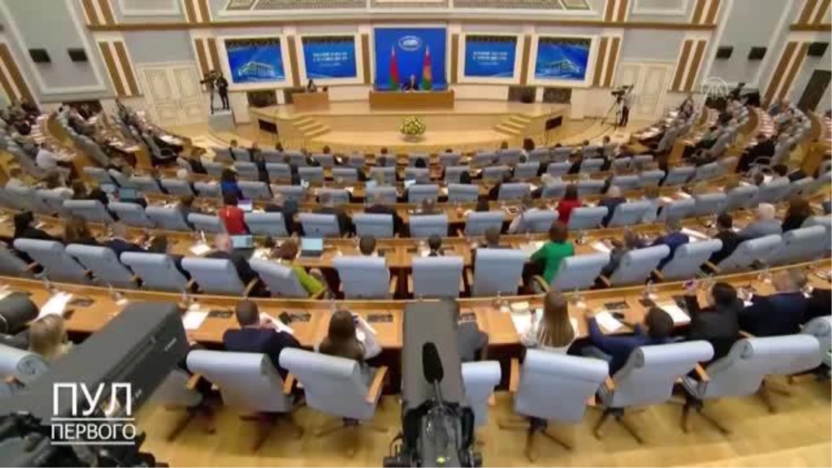 Son dakika haber: Belarus Cumhurbaşkanı Lukaşenko\'dan yıllık değerlendirme toplantısı