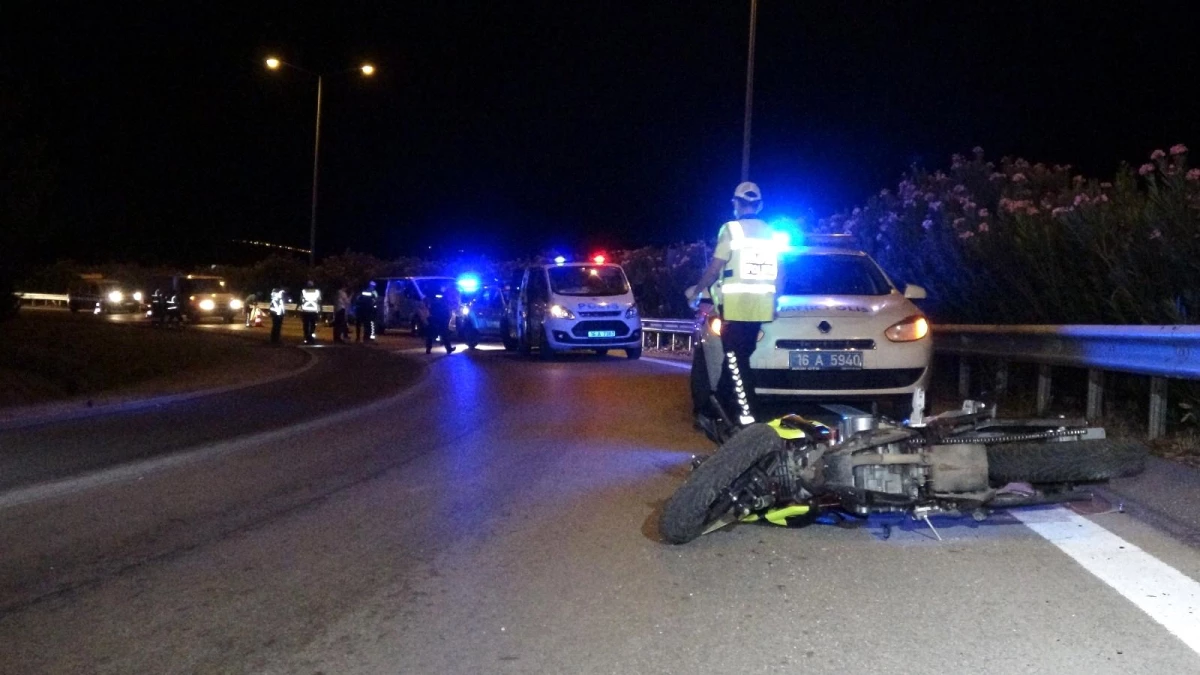 Son dakika... Bursa\'da feci motosiklet kazası: 1 ölü