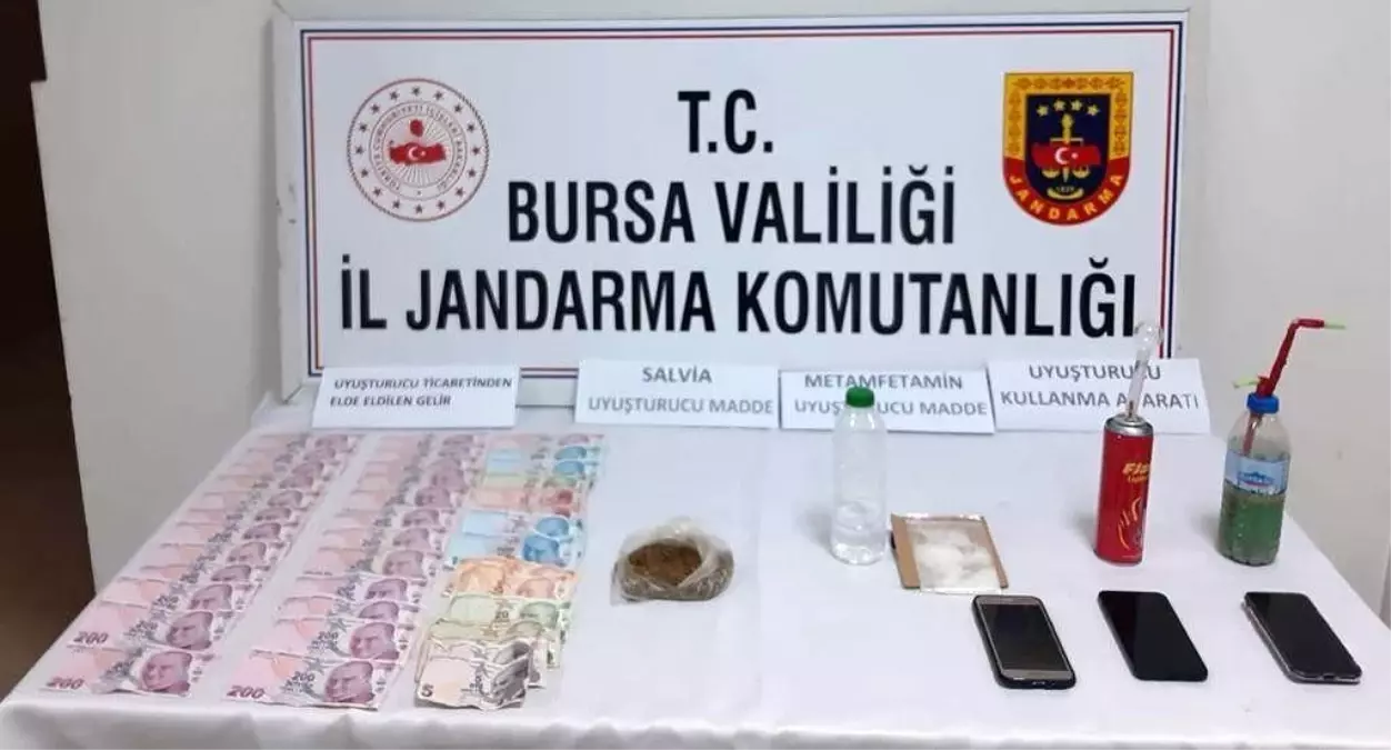 Son dakika haberi... Bursa\'da uyuşturucu operasyonu; 3 gözaltı