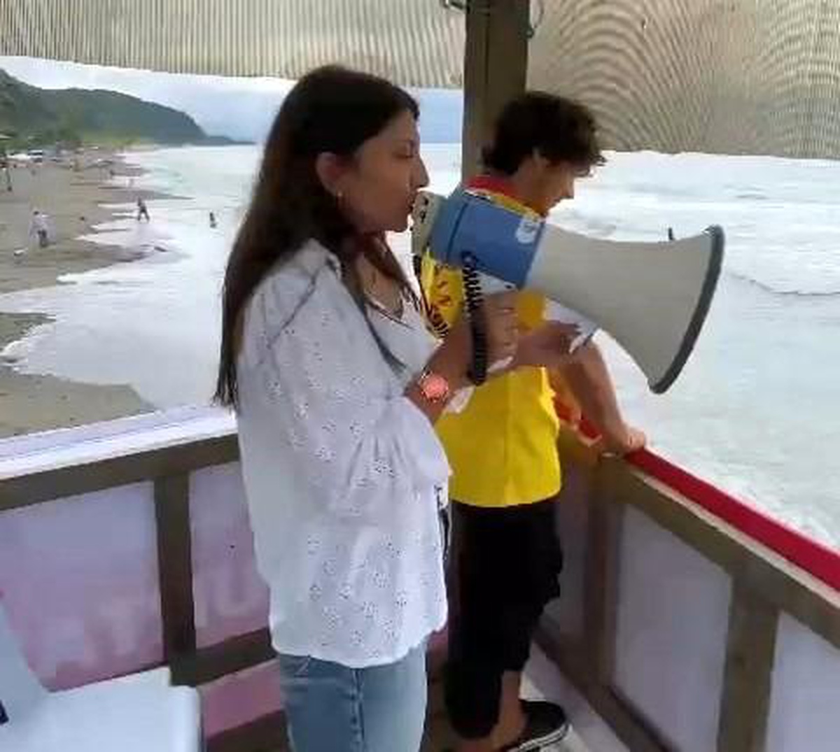Deniz yasağına uymayan 5 kişiye ceza yazıldı