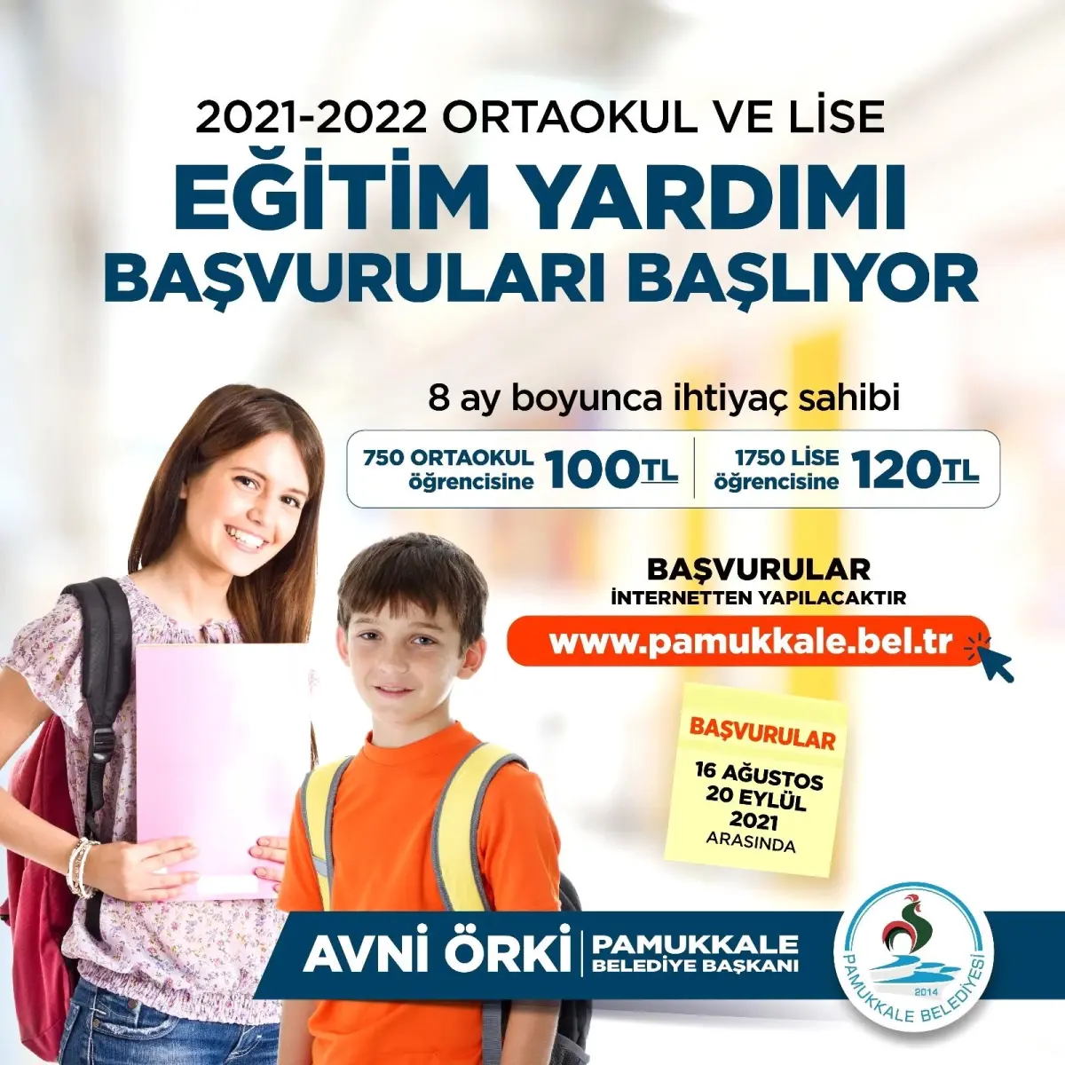 Eğitim yardımı başvuru tarihleri belli oldu