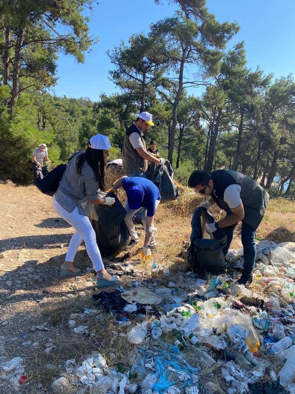 Keşan\'da ormanlık alanda doğa temizliği yapıldı