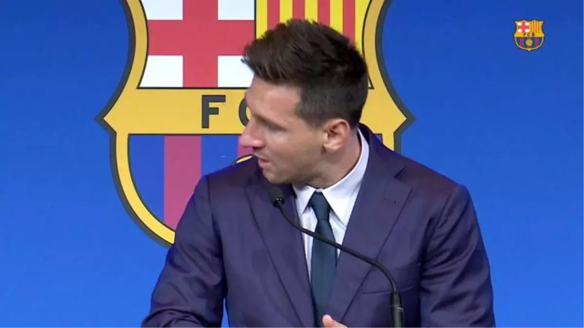 Lionel Messi: \'Bu Kadar Yıldan Sonra Veda Etmek Gerçekten Çok Zor\'