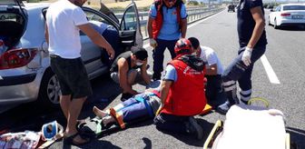 Otomobil, arızalanan otomobile çarptı: 1 ölü, 7 yaralı