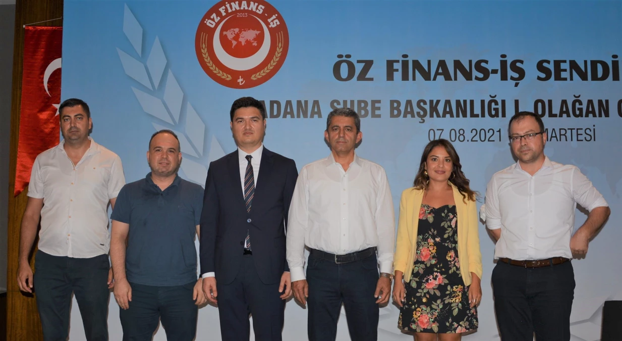 Öz Finans İş Sendikası Genel Başkanı Eroğlu, Adana\'da olağan genel kurula katıldı