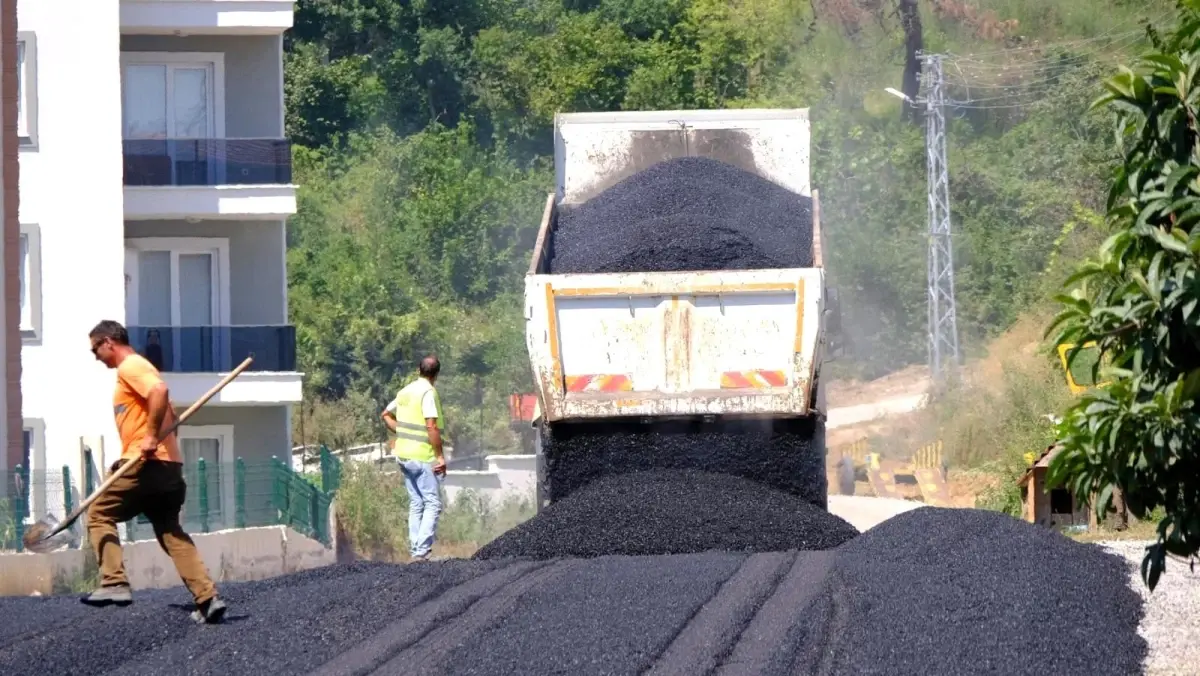 Sinop Belediyesi yol çalışmalarına hız verdi