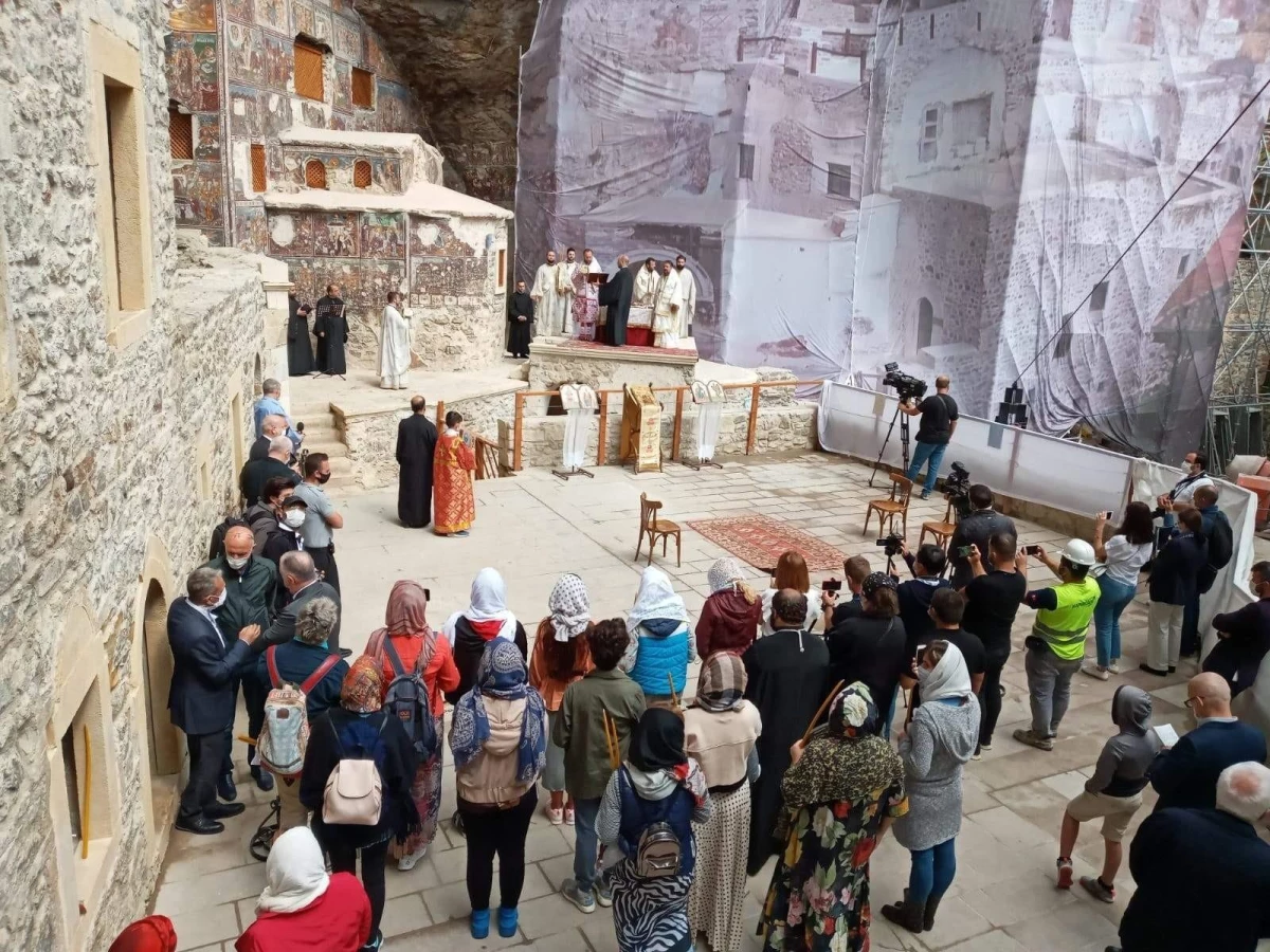 Sümela\'da ayin için hazırlıklar tamamlandı