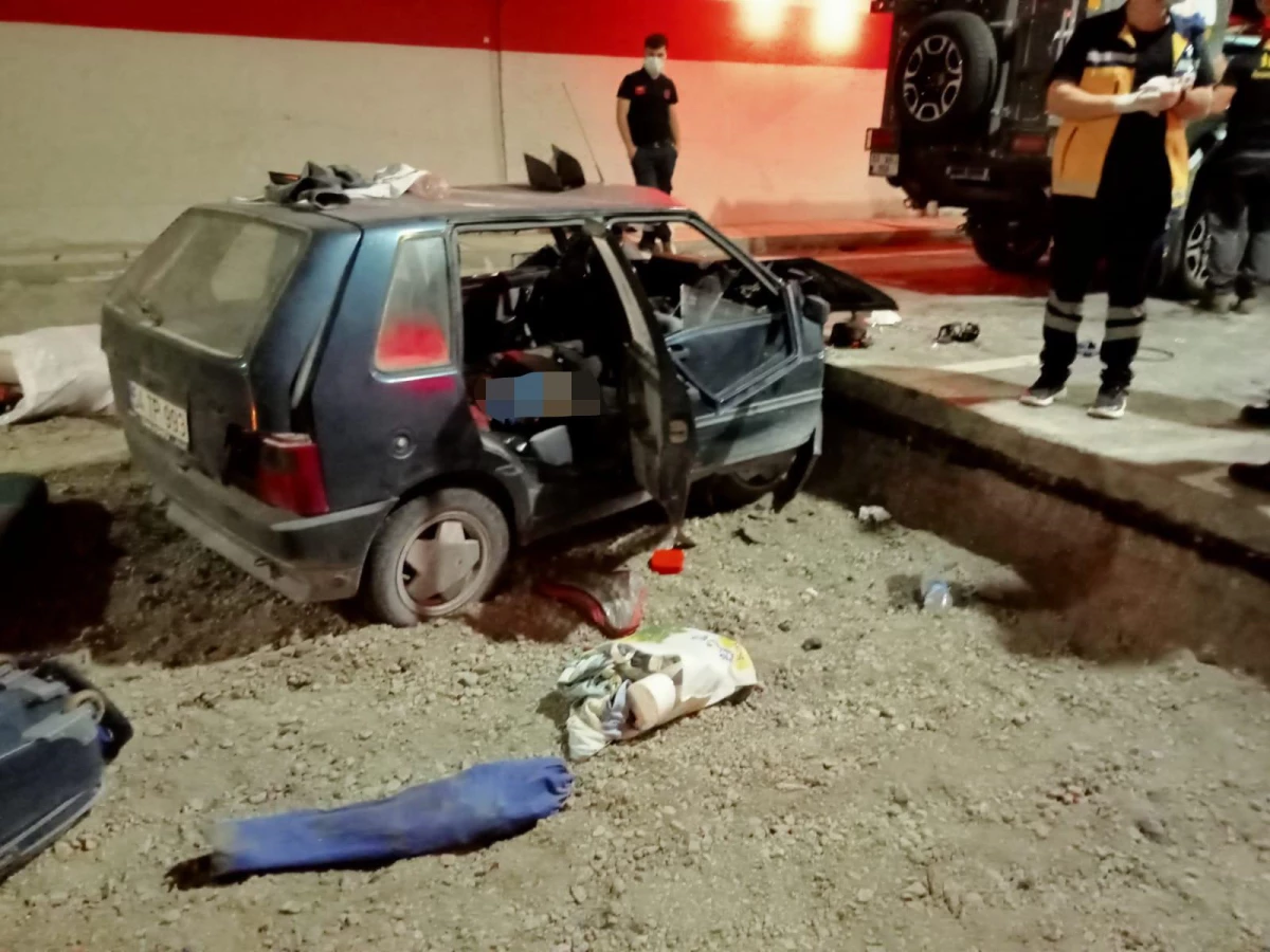 Son dakika haberi! Tadilat dolasıyla trafiğe kapalı Ovit Tüneli\'nde duvara çarpan otomobilin sürücüsü öldü