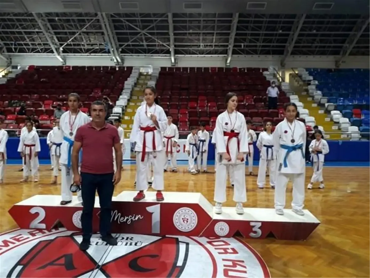 Yıldızlar karate Mersin il birinciliği sona erdi