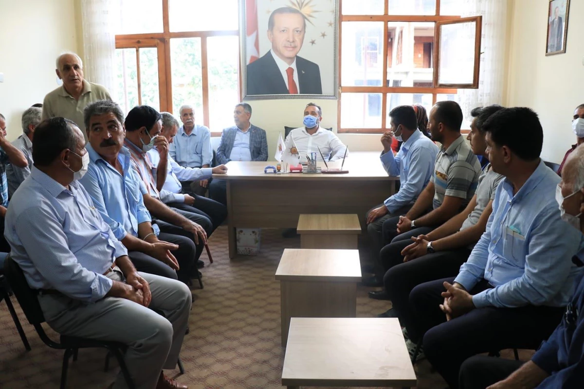 AK Parti Elazığ Milletvekili Zülfü Tolga Ağar, Baskil ilçesini ziyaret etti