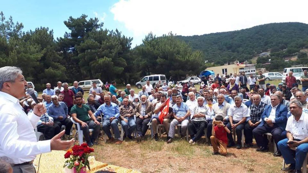 AK Parti Hatay Milletvekili Yayman\'dan Alan Yaylası sakinlerine tapu müjdesi