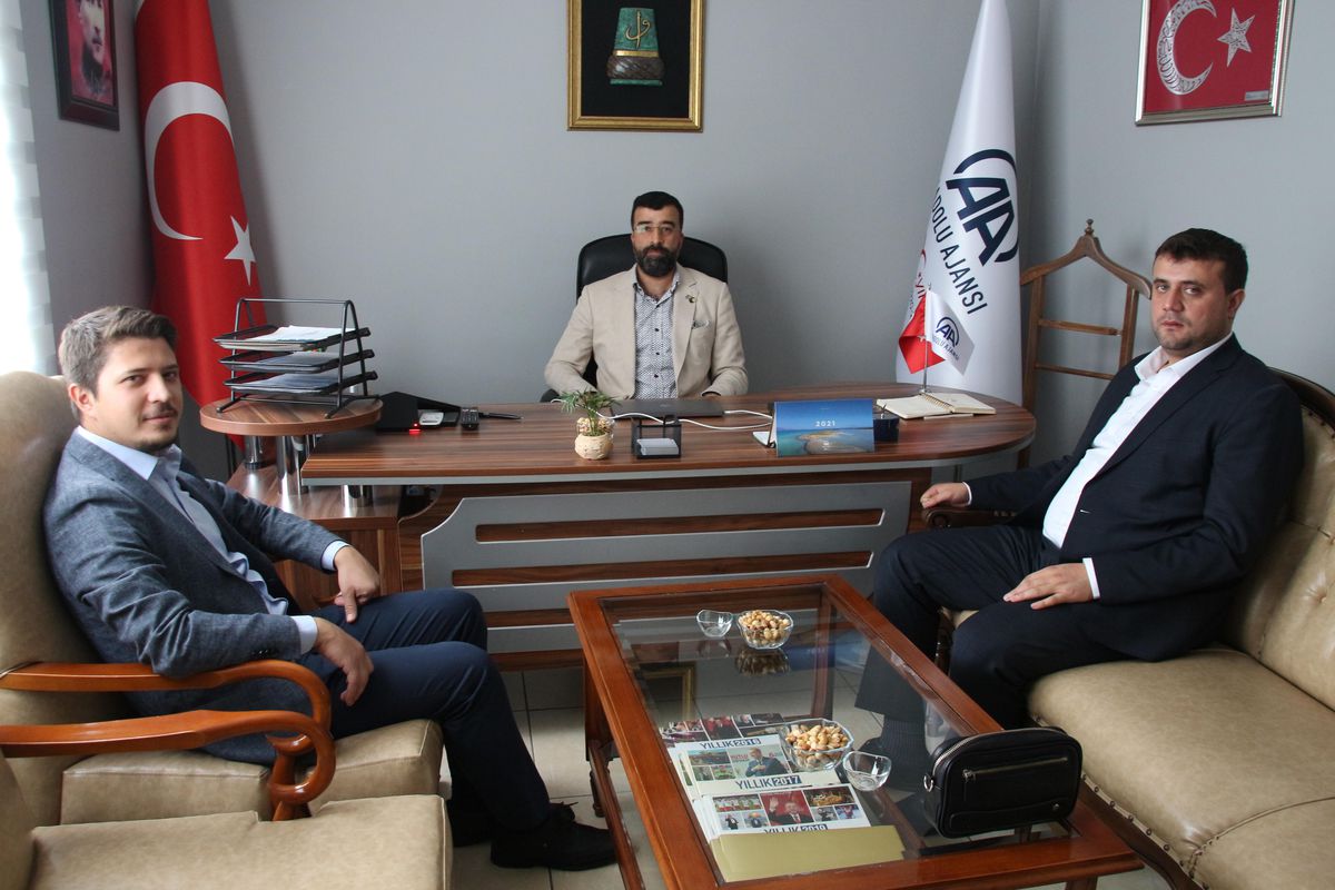AK Parti Konya Milletvekili Özboyacı, AA Konya Bölge Müdürü Yerlikaya\'yı ziyaret etti