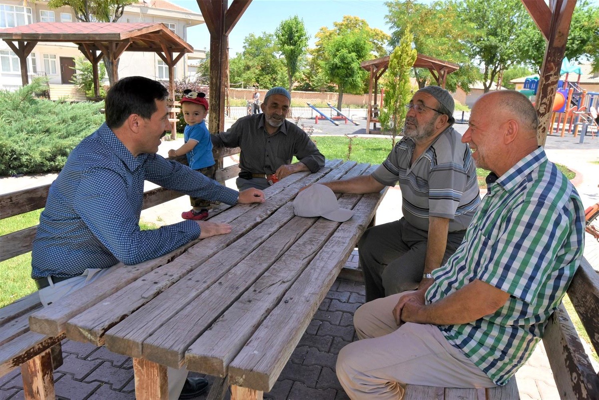 Karatay Belediye Başkanı Kılca, ilçe ziyaretlerine devam ediyor