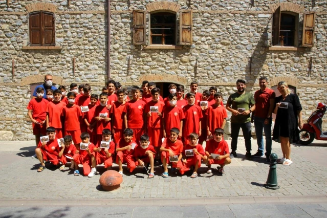 Başkan Sengel, Mardin'den çocukları ağırladı